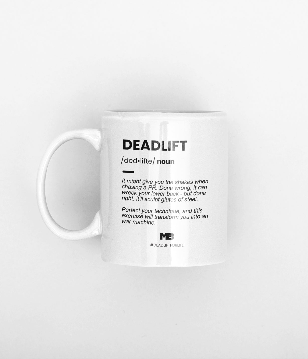 deadlift mug