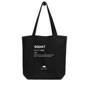 tote bag squat noir