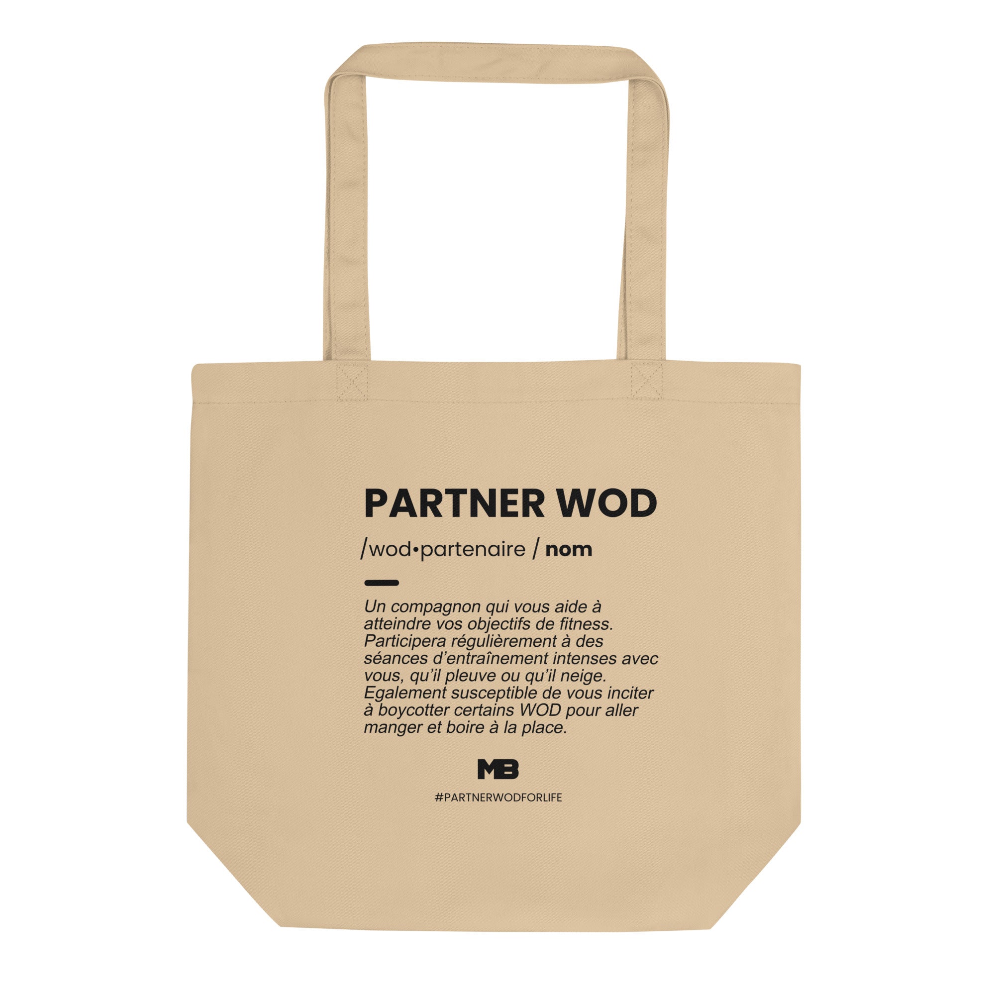 partner wod tote bag