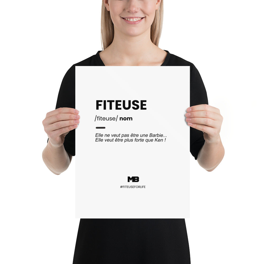 Affiche Fiteuse