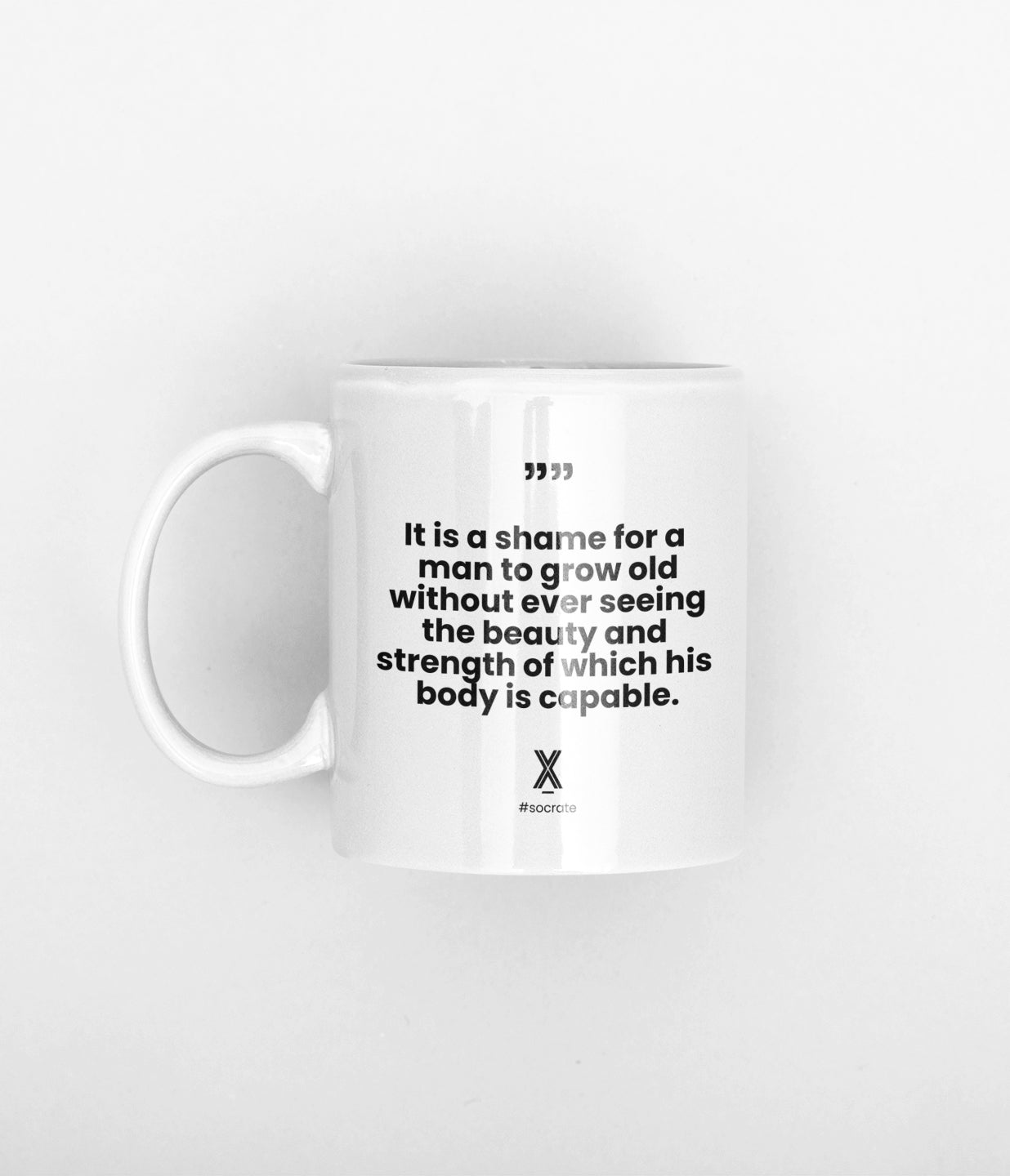 Tasse Socrate Vieillesse