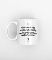 Tasse Socrate Vieillesse
