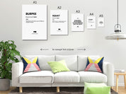Affiche Burpee
