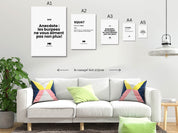 Affiche Amour Burpee