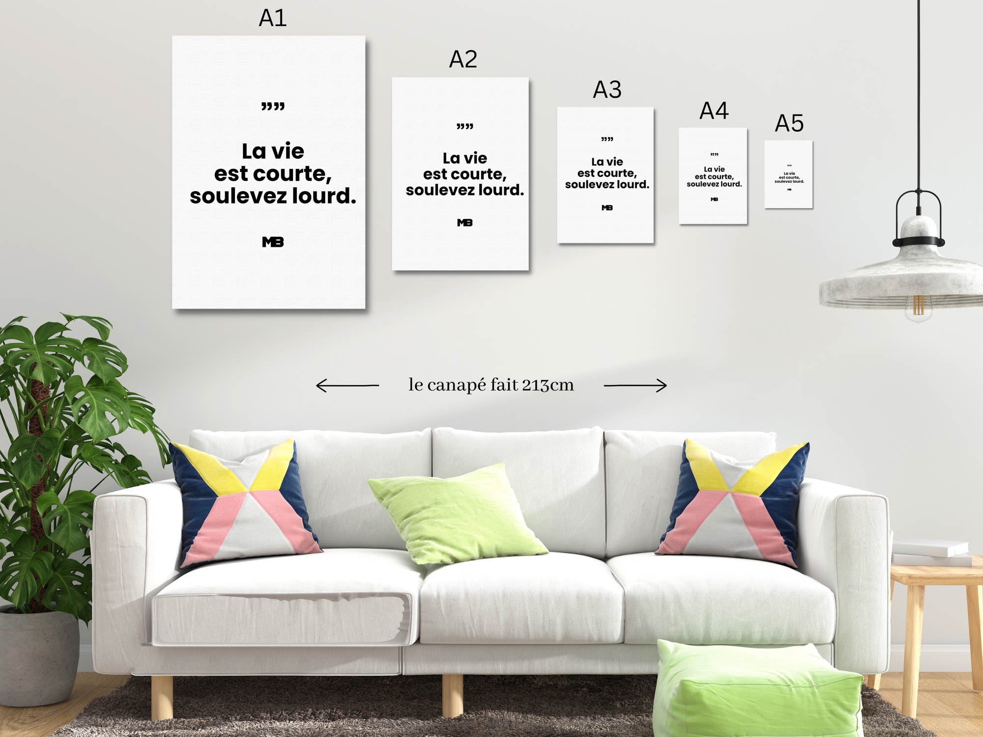 Affiche La Vie est Courte