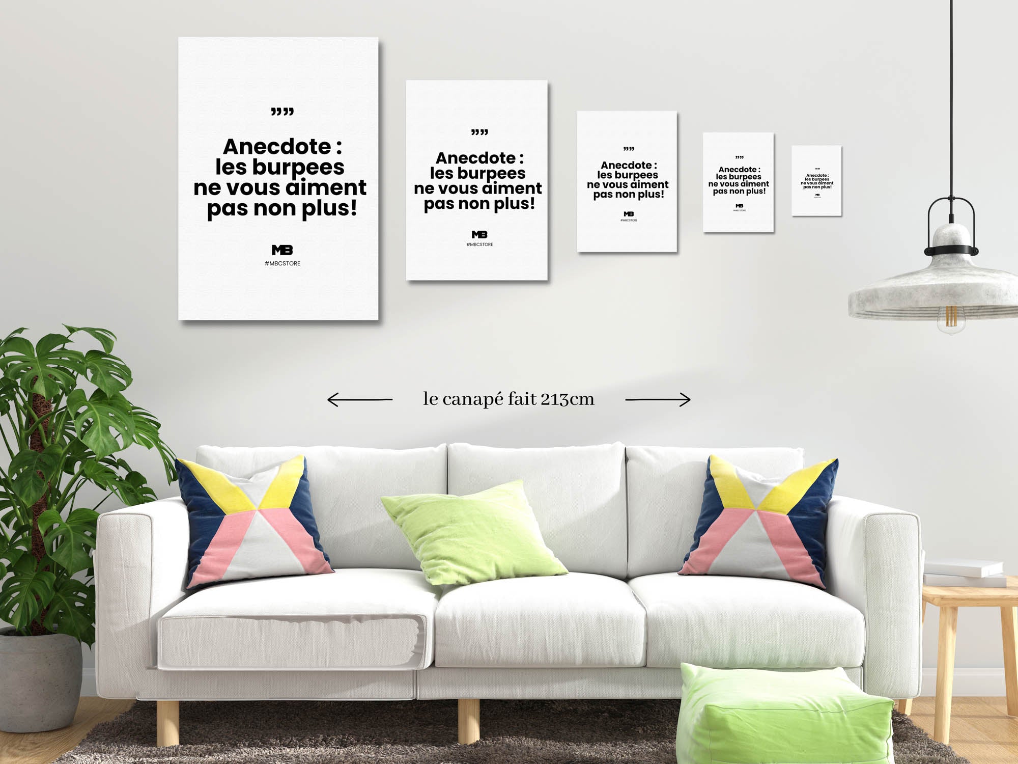 Affiche Amour Burpee