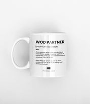 wod partner crossfit mug