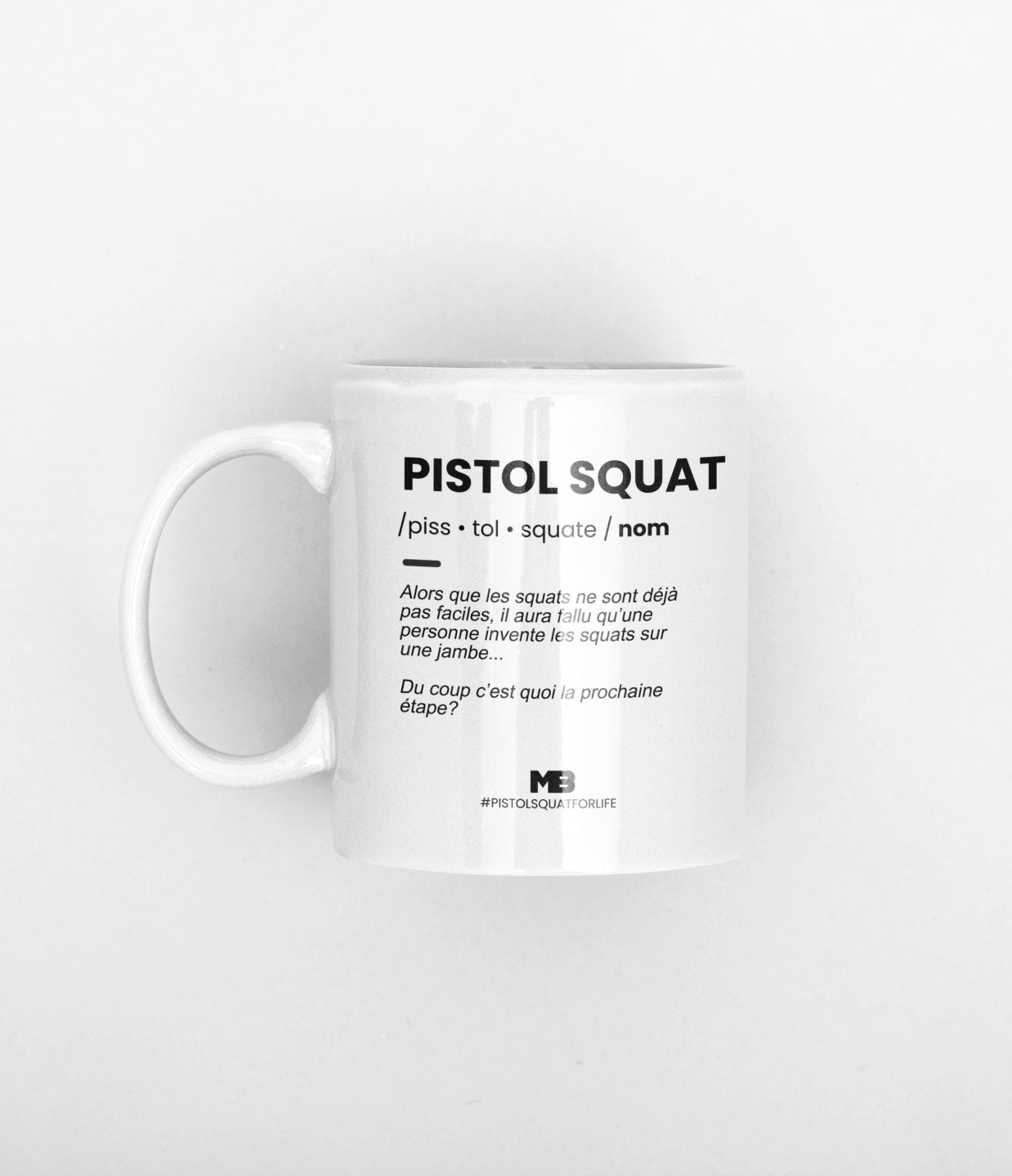 Pistol Squat Mug