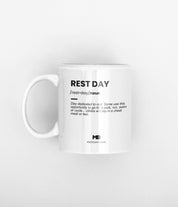 rest day mug