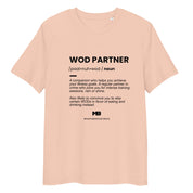 wod partner t shirt peche
