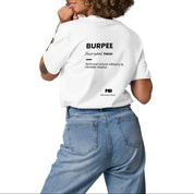 white burpee t shirt
