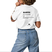 t shirt burpee blanc