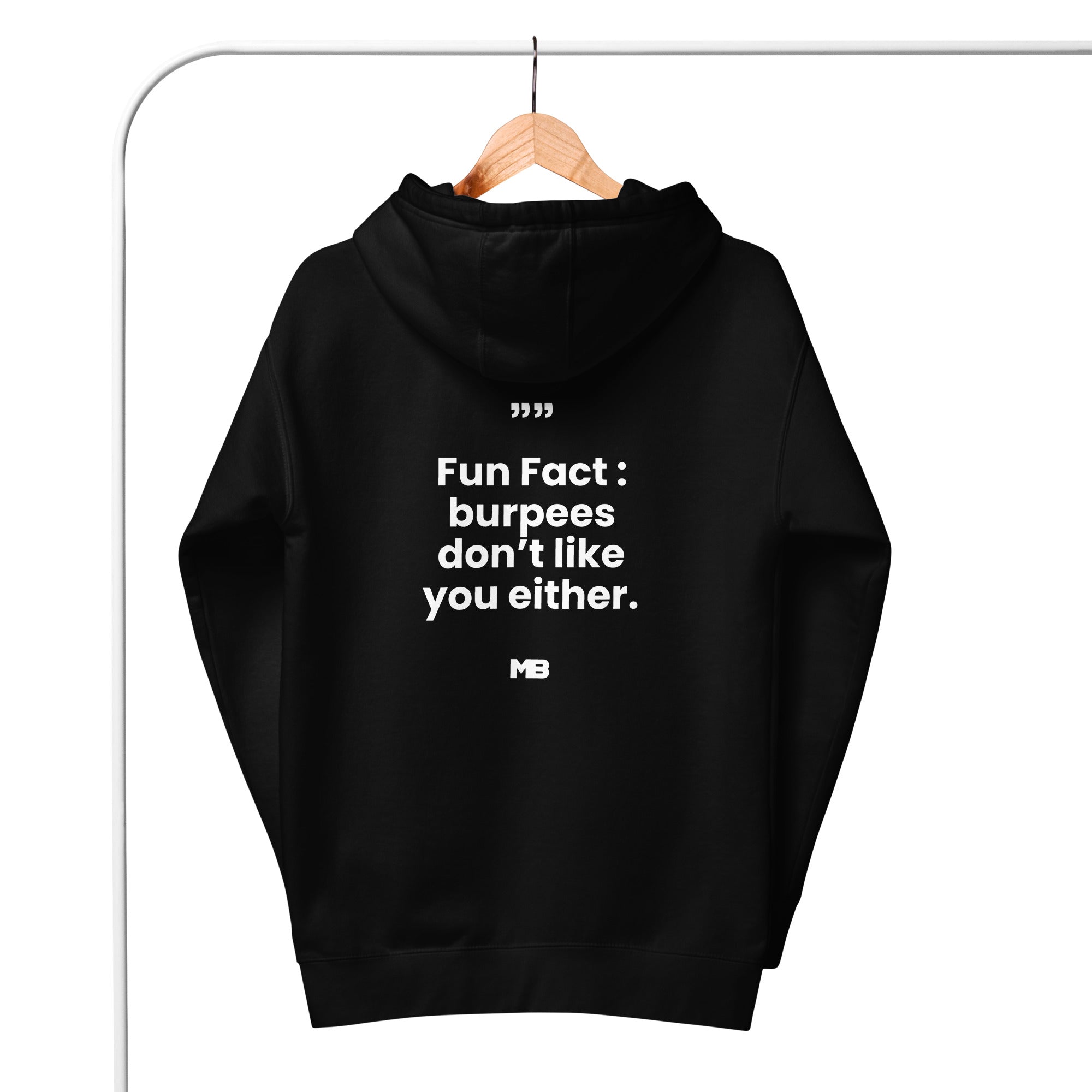 Sweat à Capuche Unisexe Amour Burpee