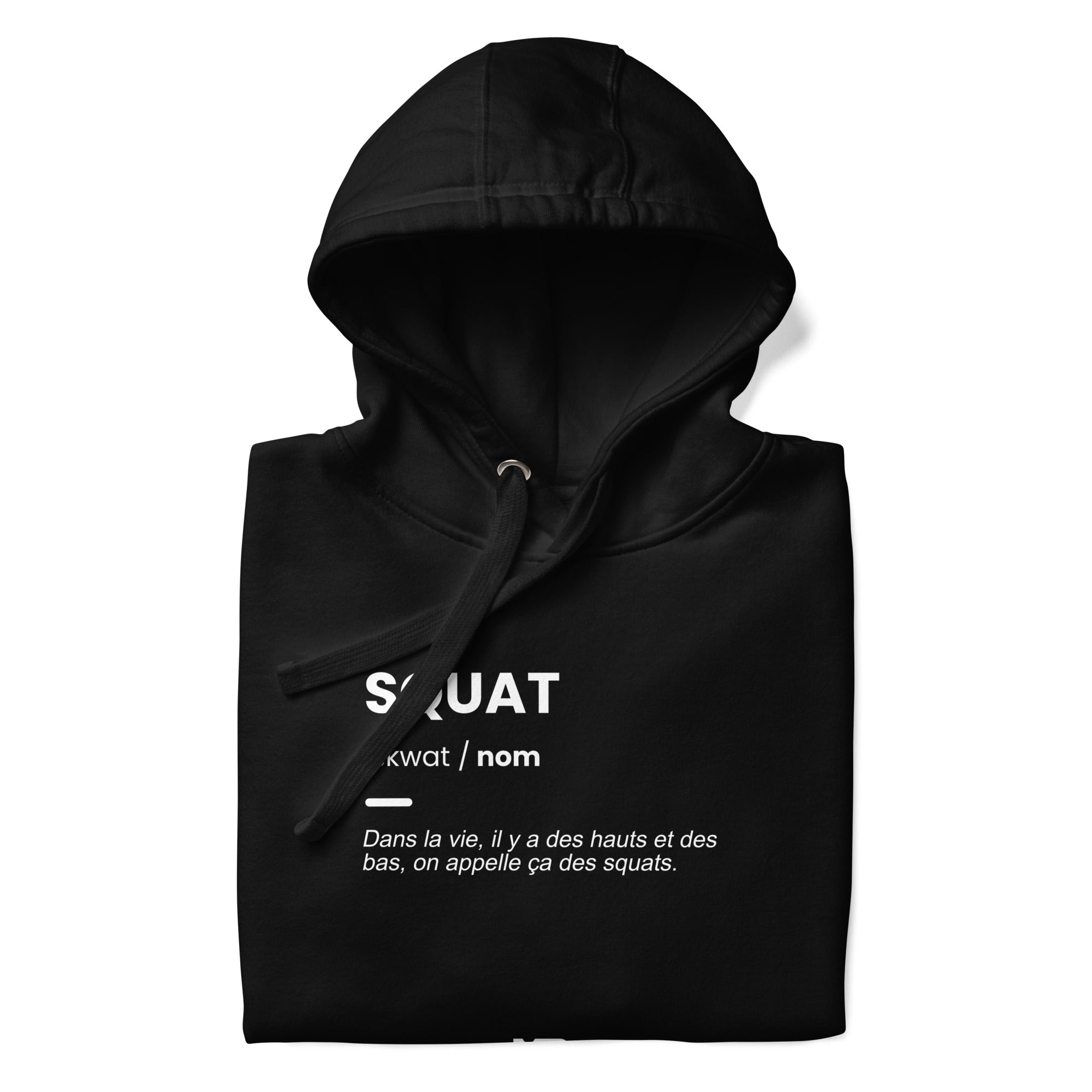 Sweat à Capuche Unisexe Squat