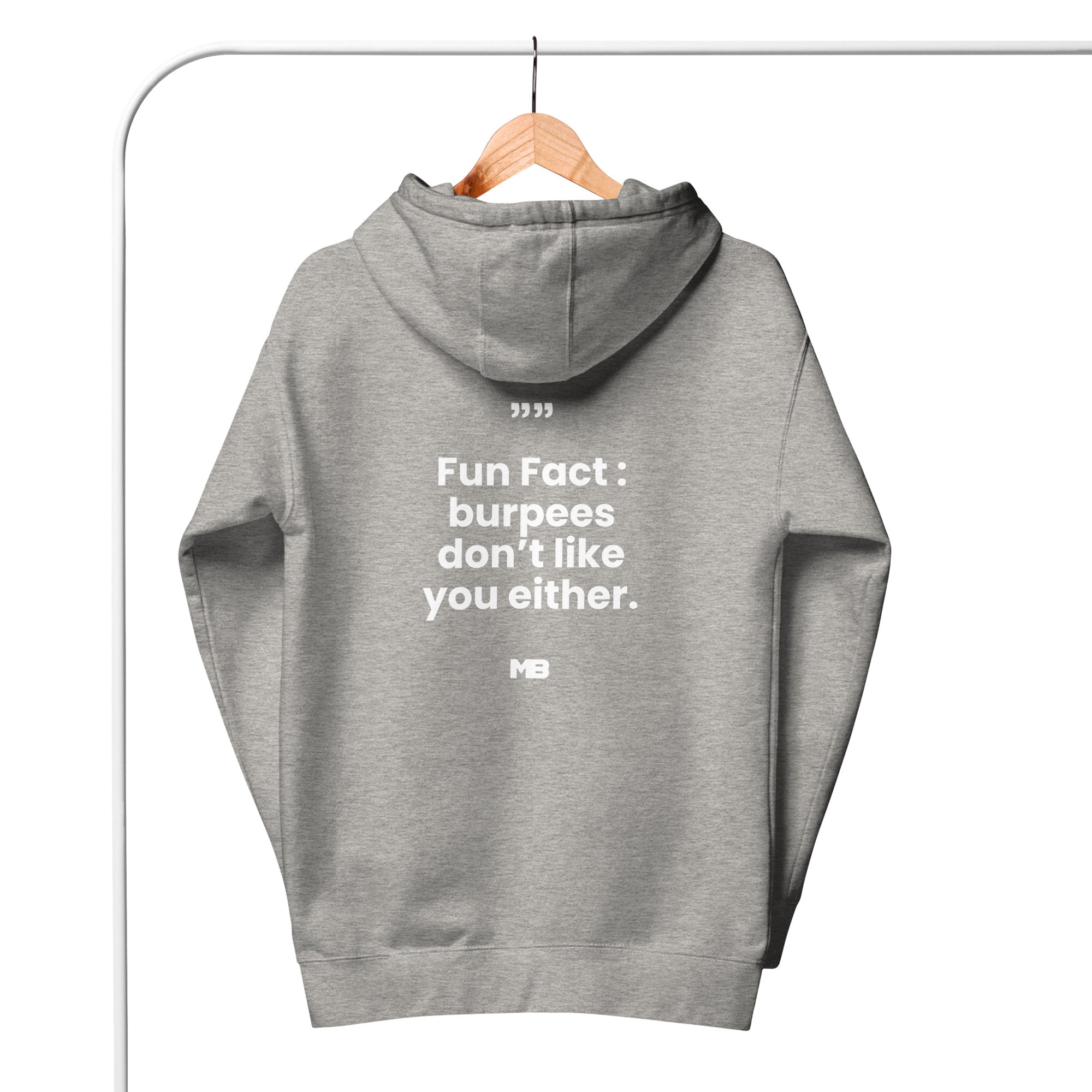 Sweat à Capuche Unisexe Amour Burpee