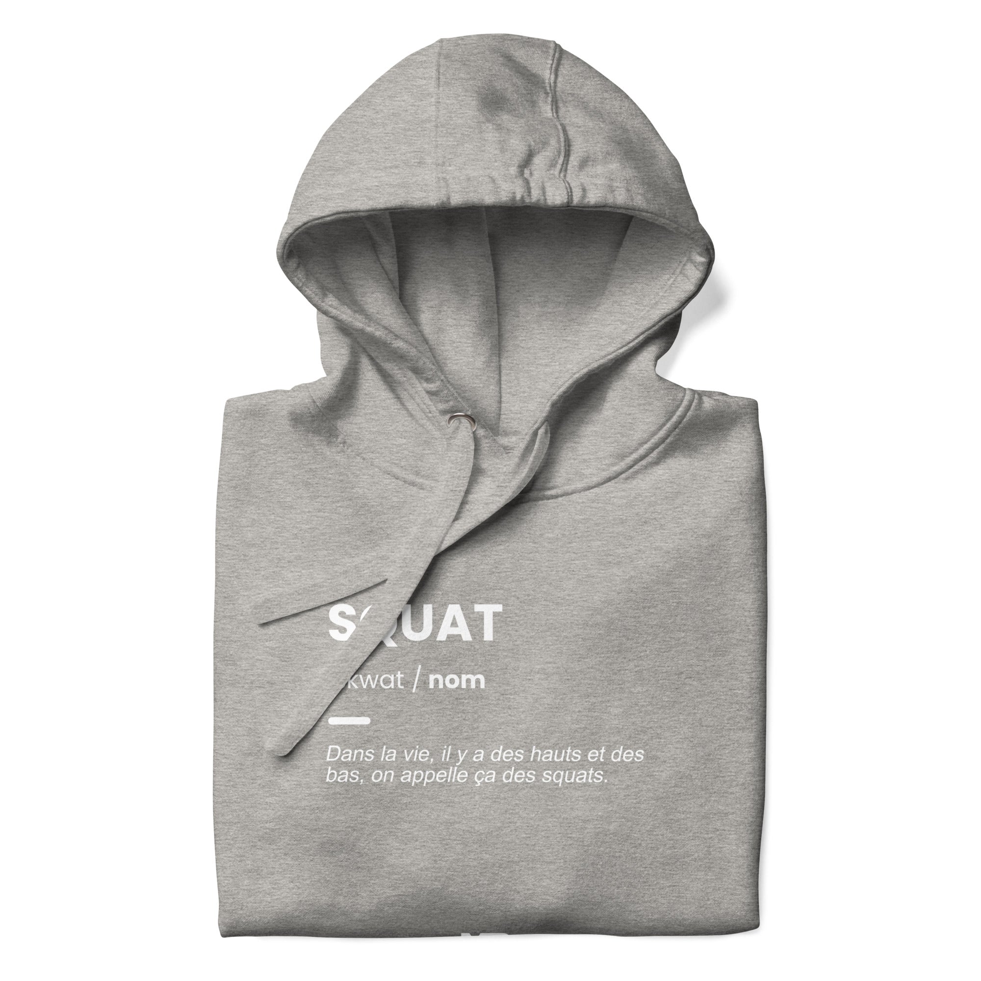 Sweat à Capuche Unisexe Squat