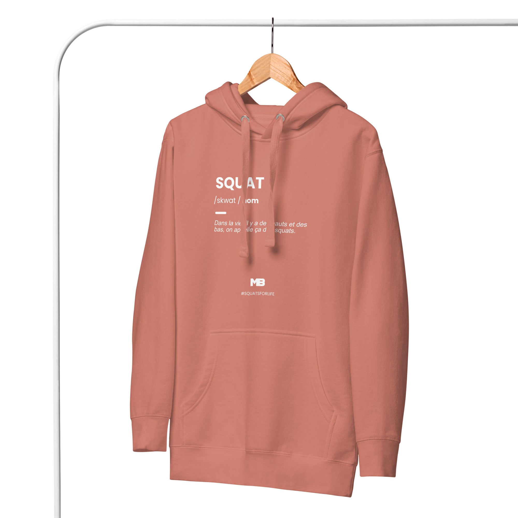 Sweat à Capuche Unisexe Squat
