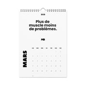 Calendrier mural MB 2025