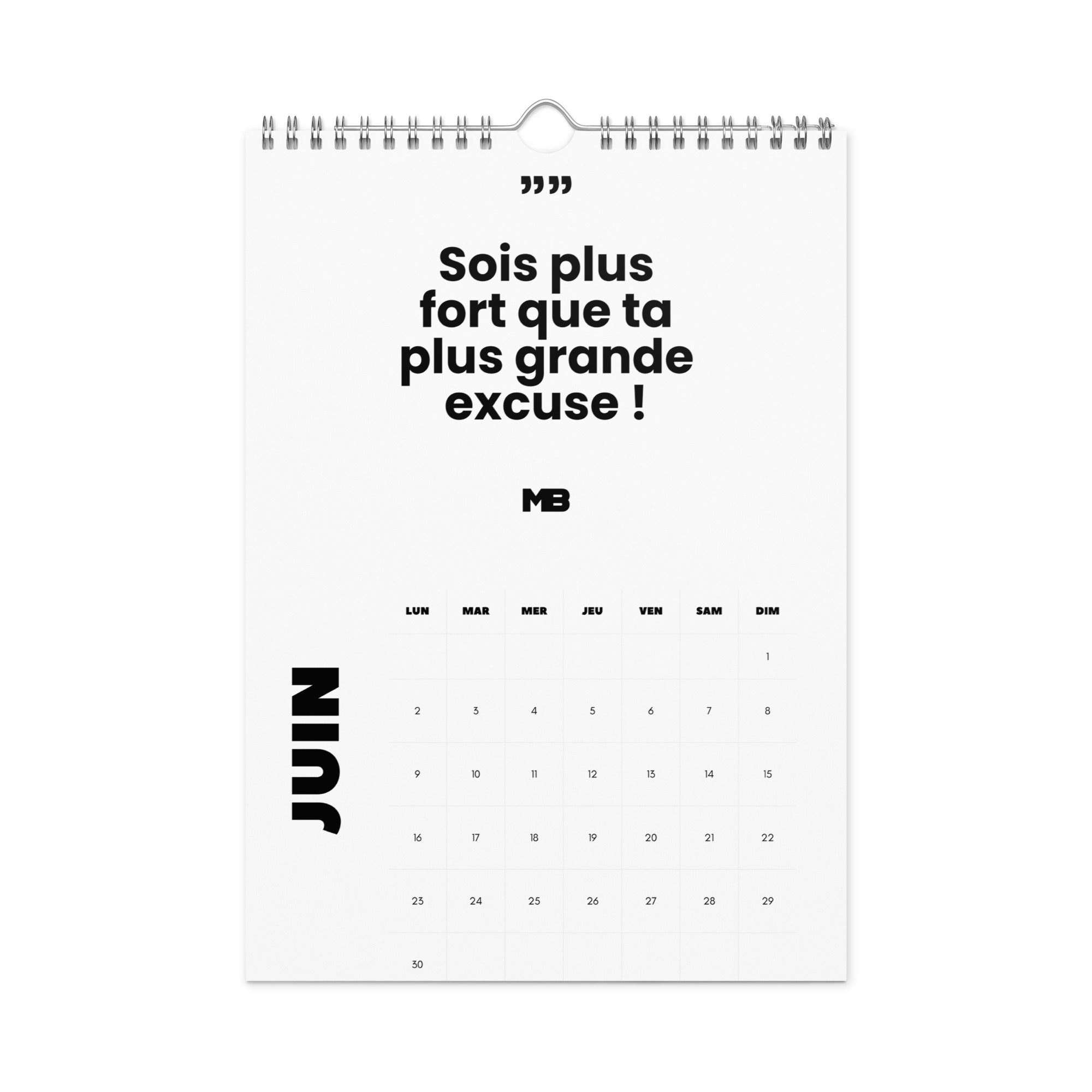 Calendrier mural MB 2025
