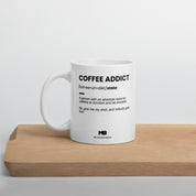 coffee addict mug