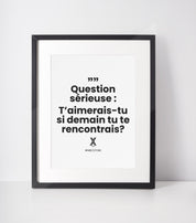 affiche t'aimerais tu
