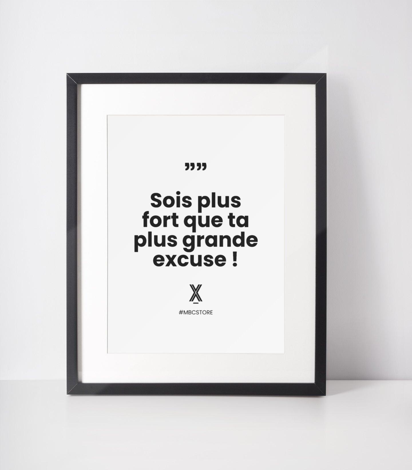 Affiche Plus fort que les excuses - Miniature 4