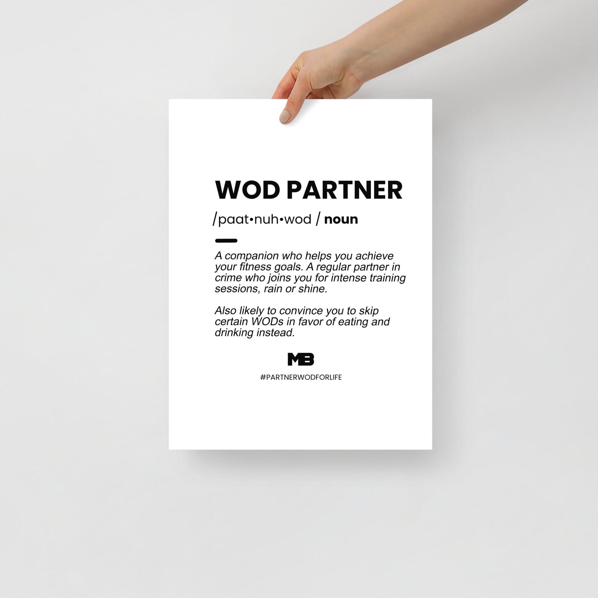 Affiche Partner WOD - Miniature 2