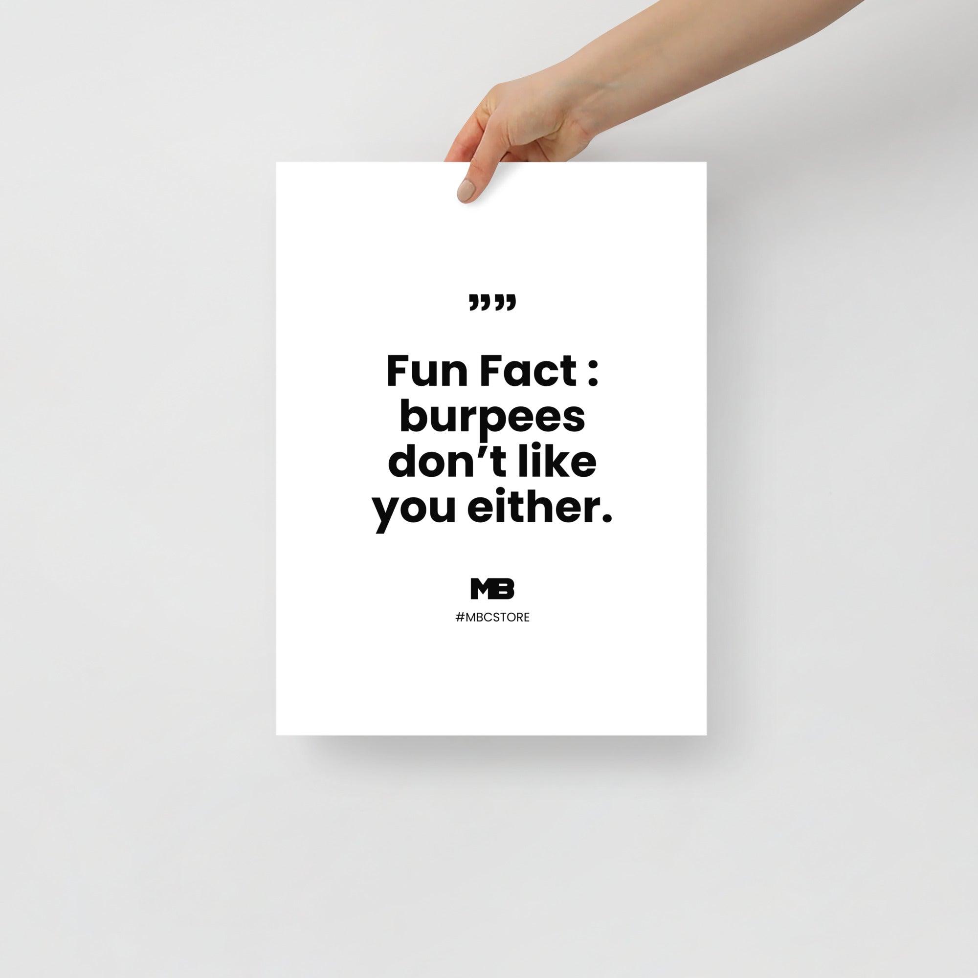 Affiche Amour Burpee - Miniature 2