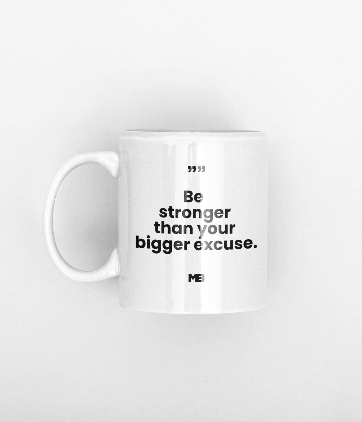 Tasse Plus fort que les excuses - Miniature 4