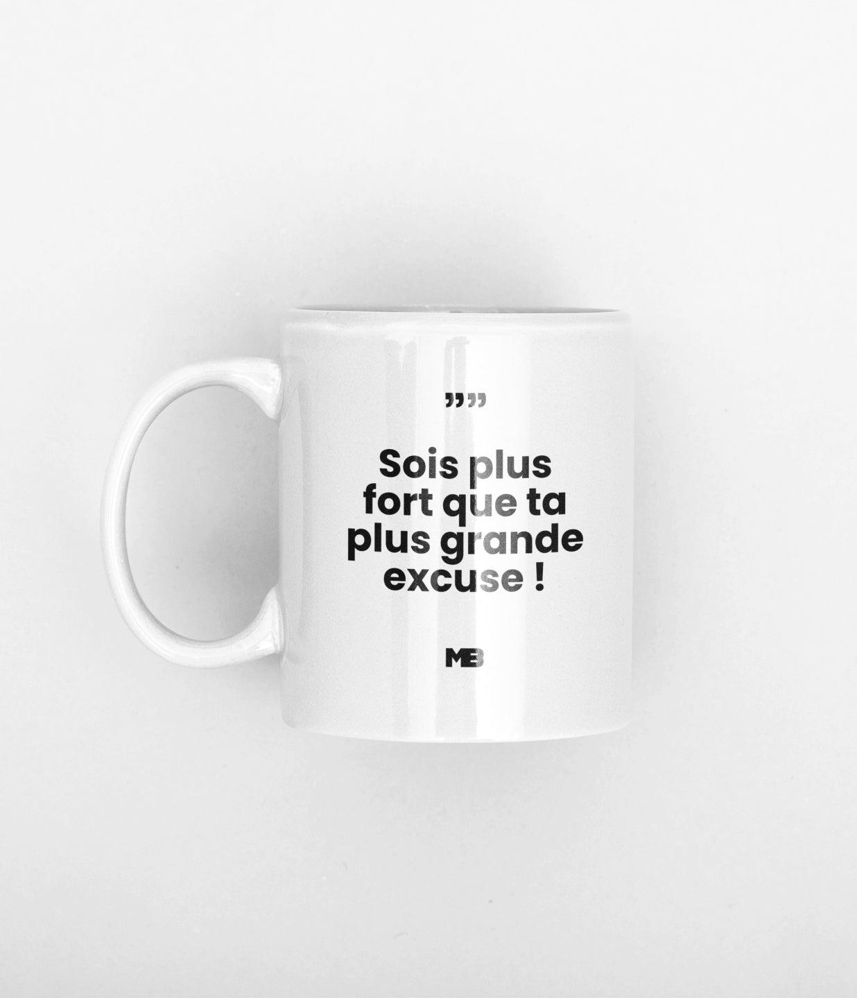 Tasse Plus fort que les excuses - Miniature 3
