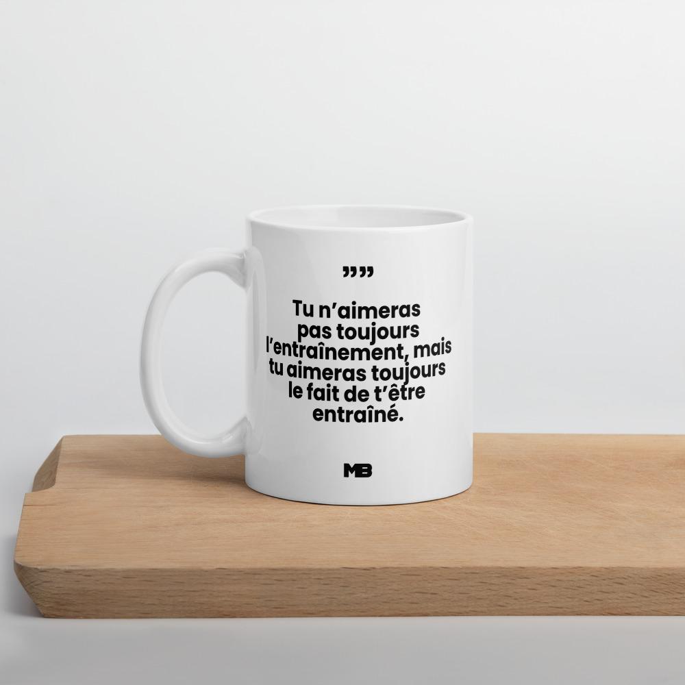 Tasse Aimer l'Entraînement MBC Store