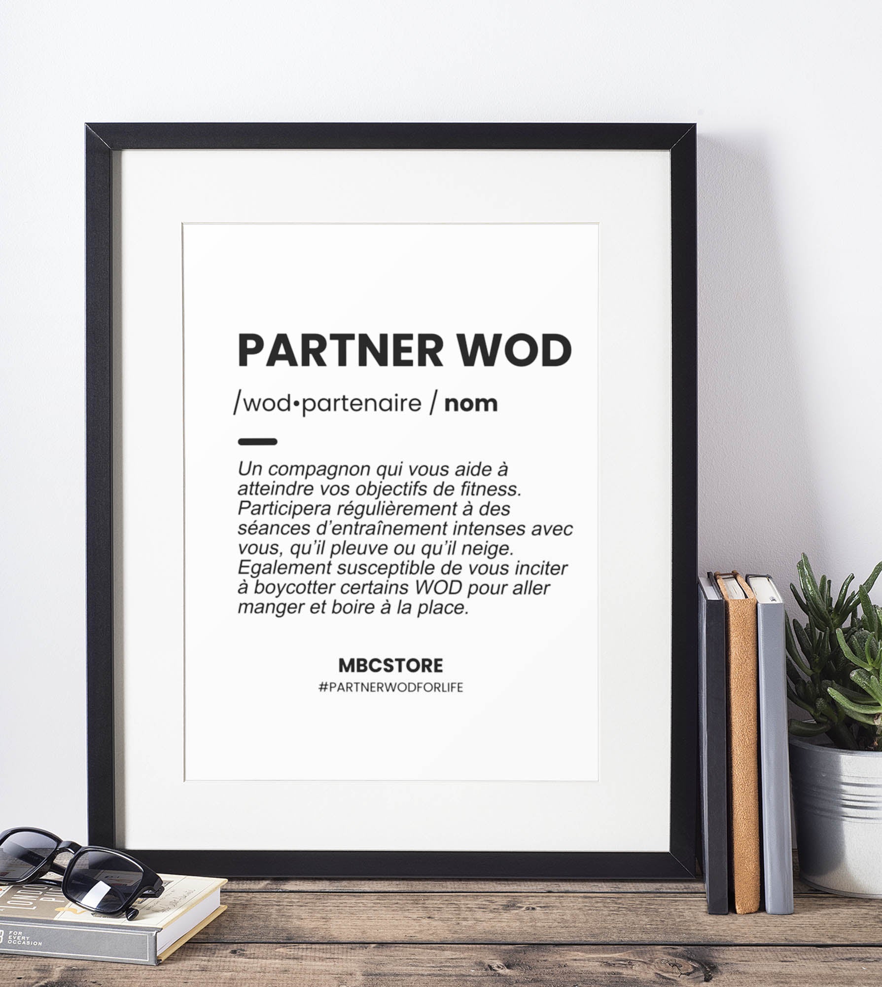 affiche partner wod crossfit