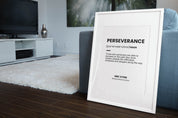 perseverance poster crossfit