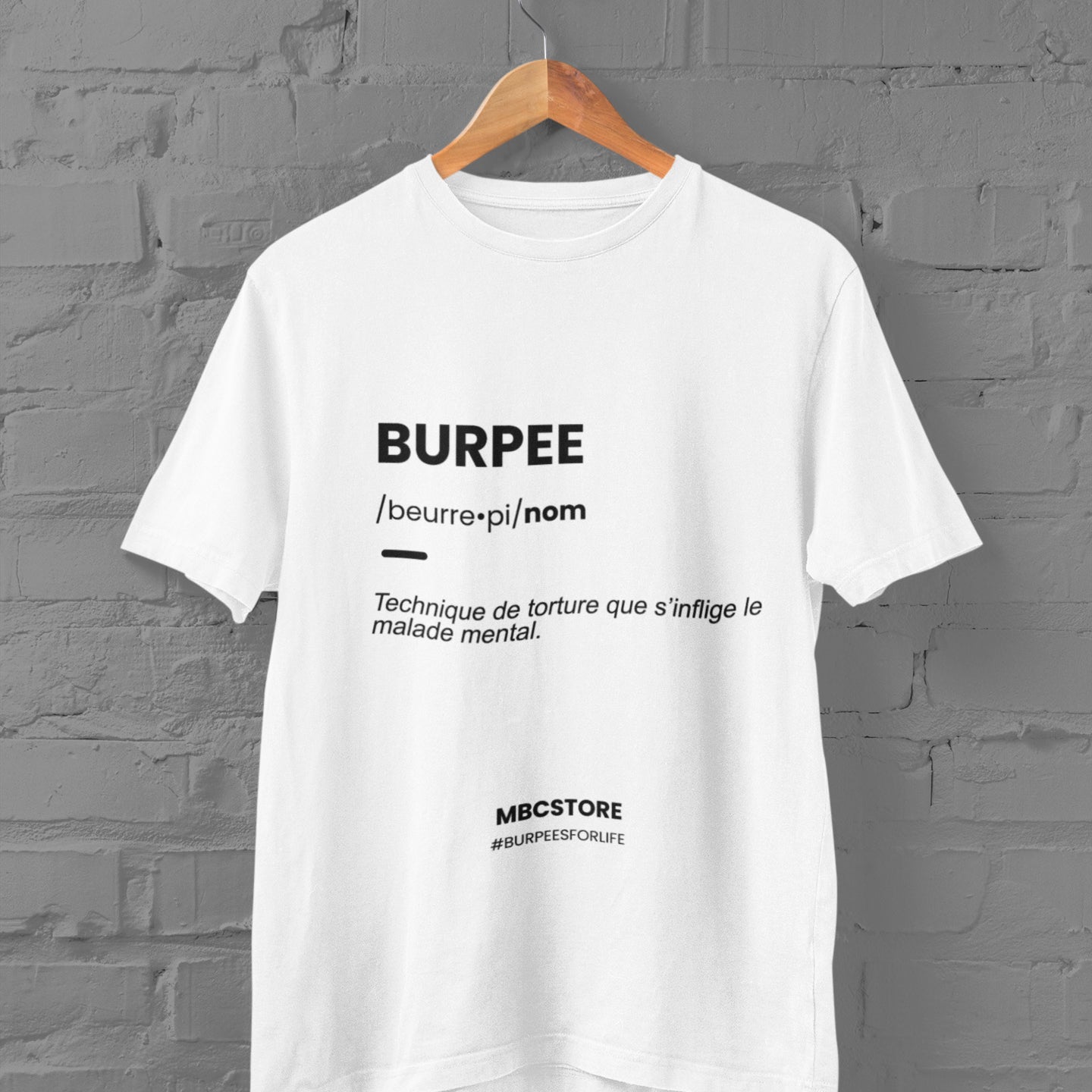 t shirt burpee