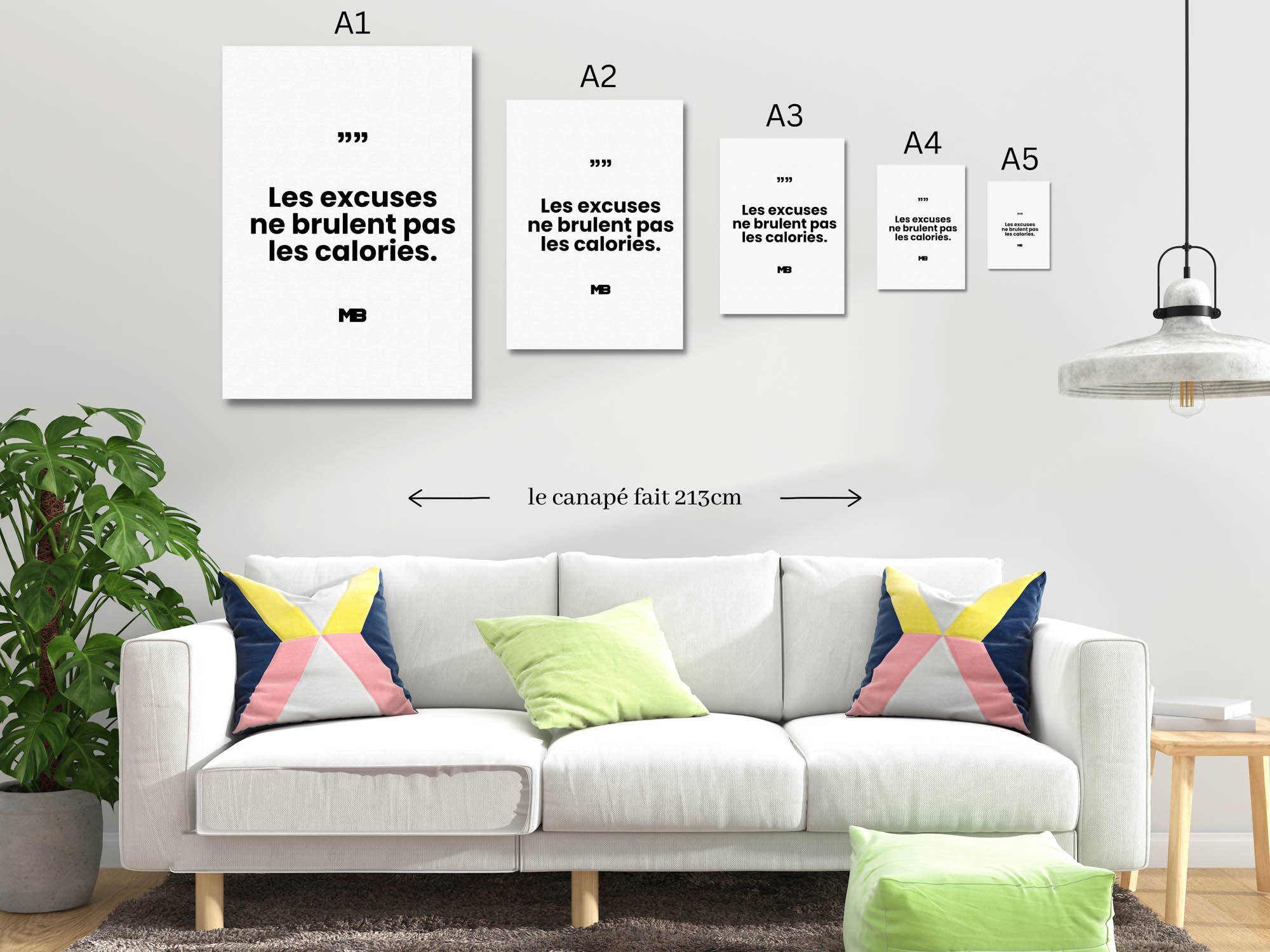 Affiche Calories