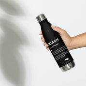 coach stainless steel water bottle