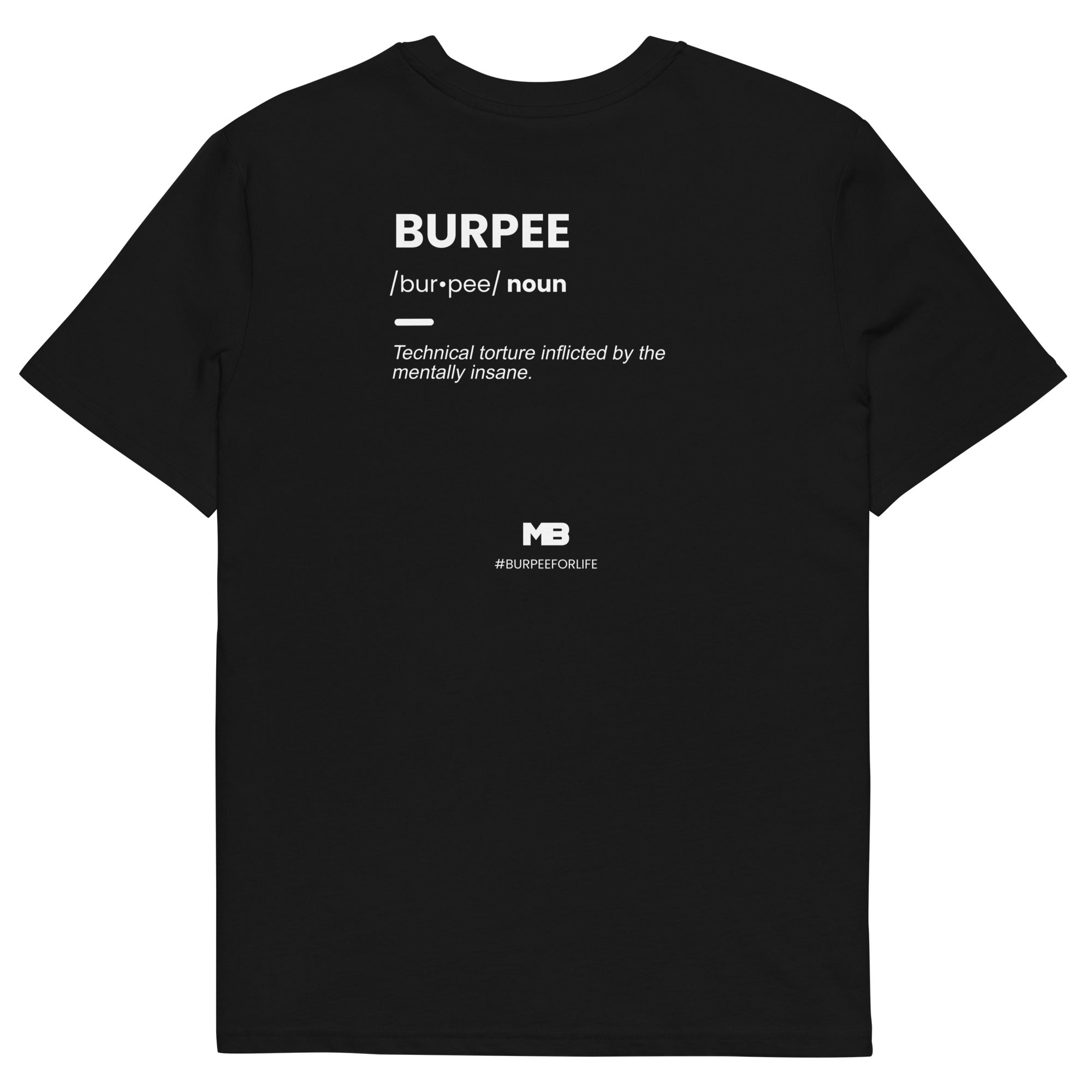 burpee t shirt black