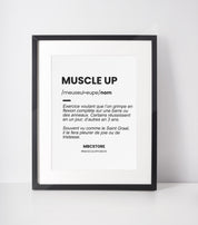 affiche muscle up mbc store