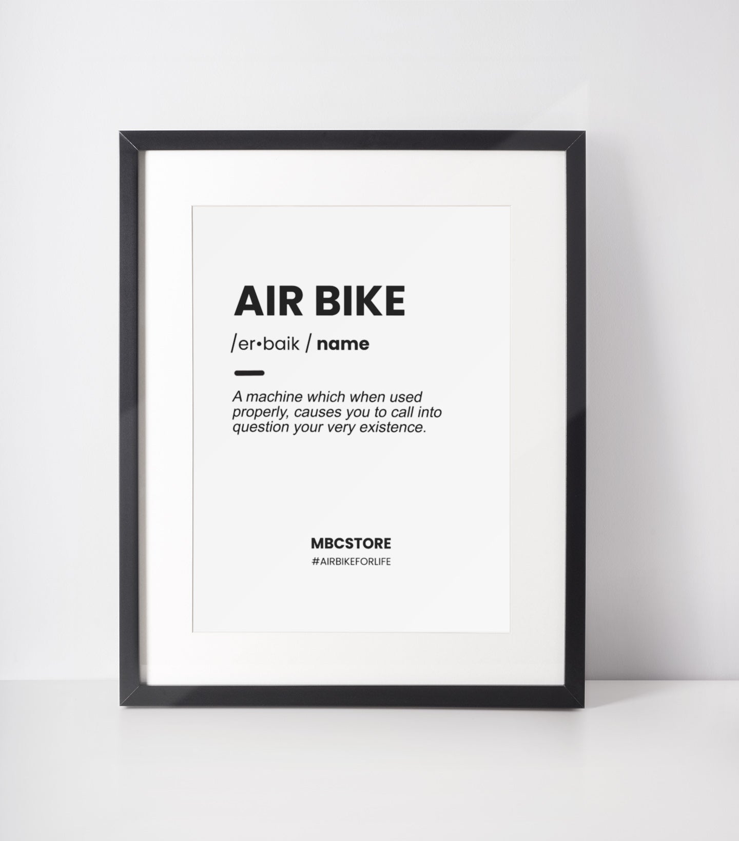 air bike poster