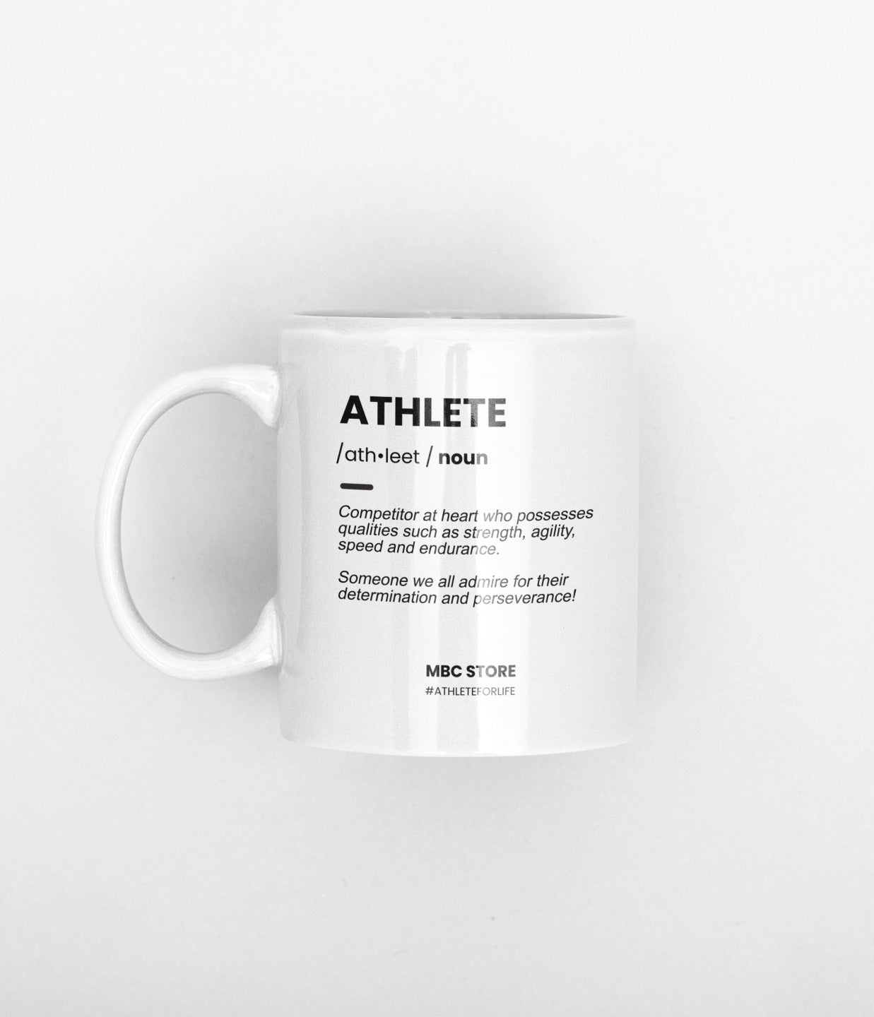 athlete mug