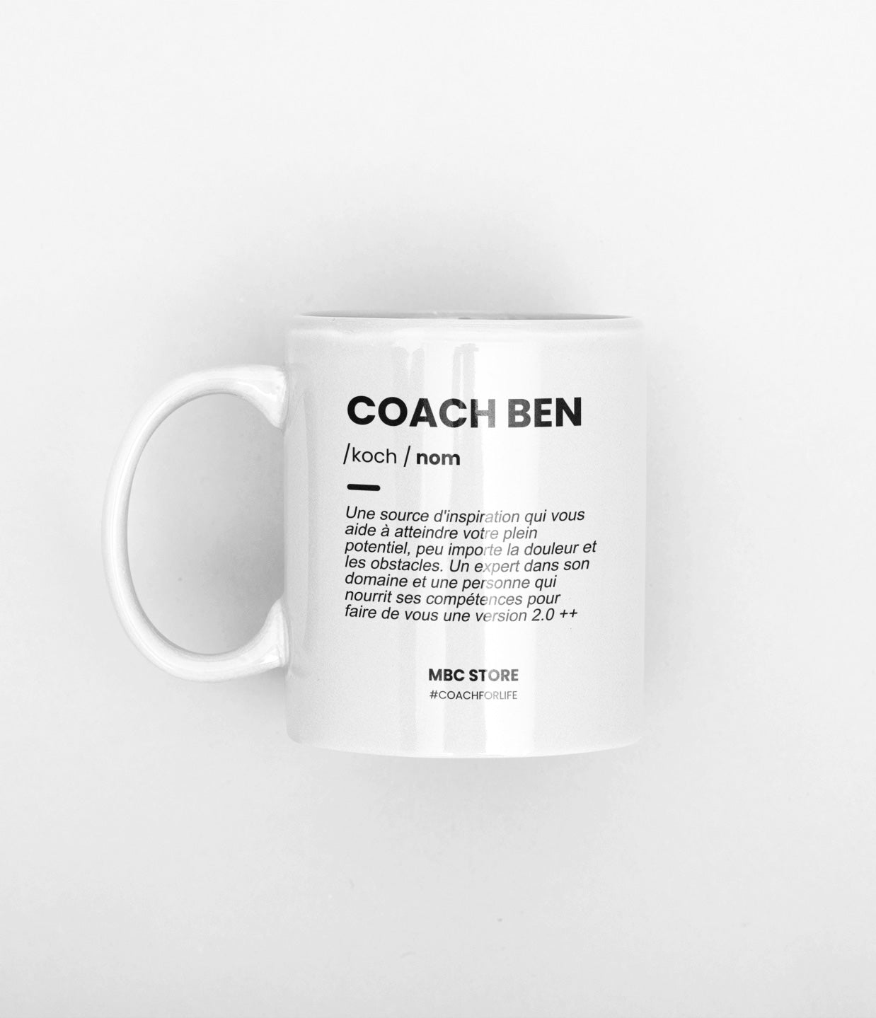 Tasse Coach personnalisable