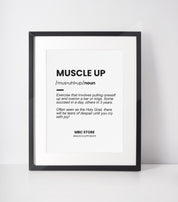 muscle up poster