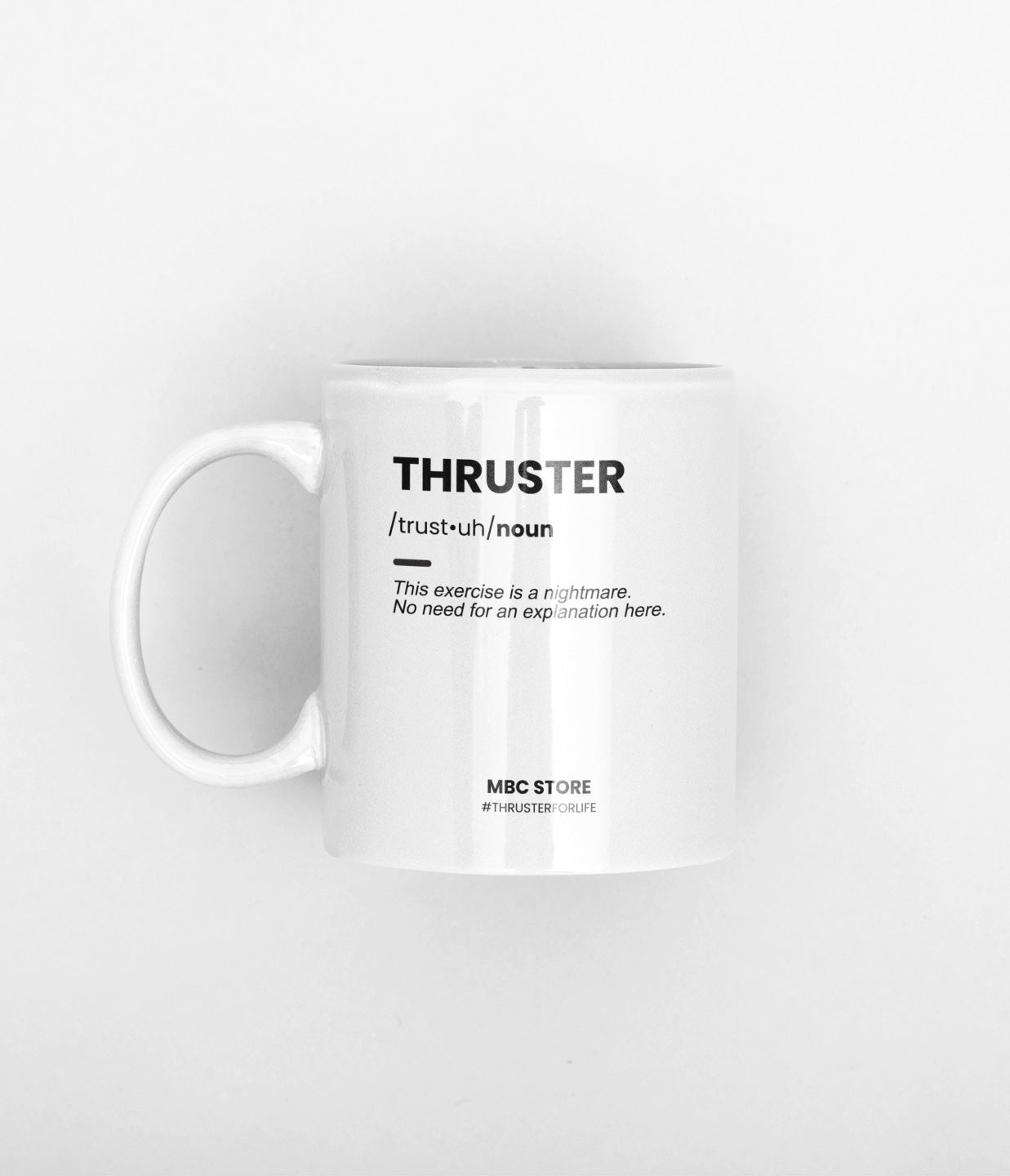 thruster mug