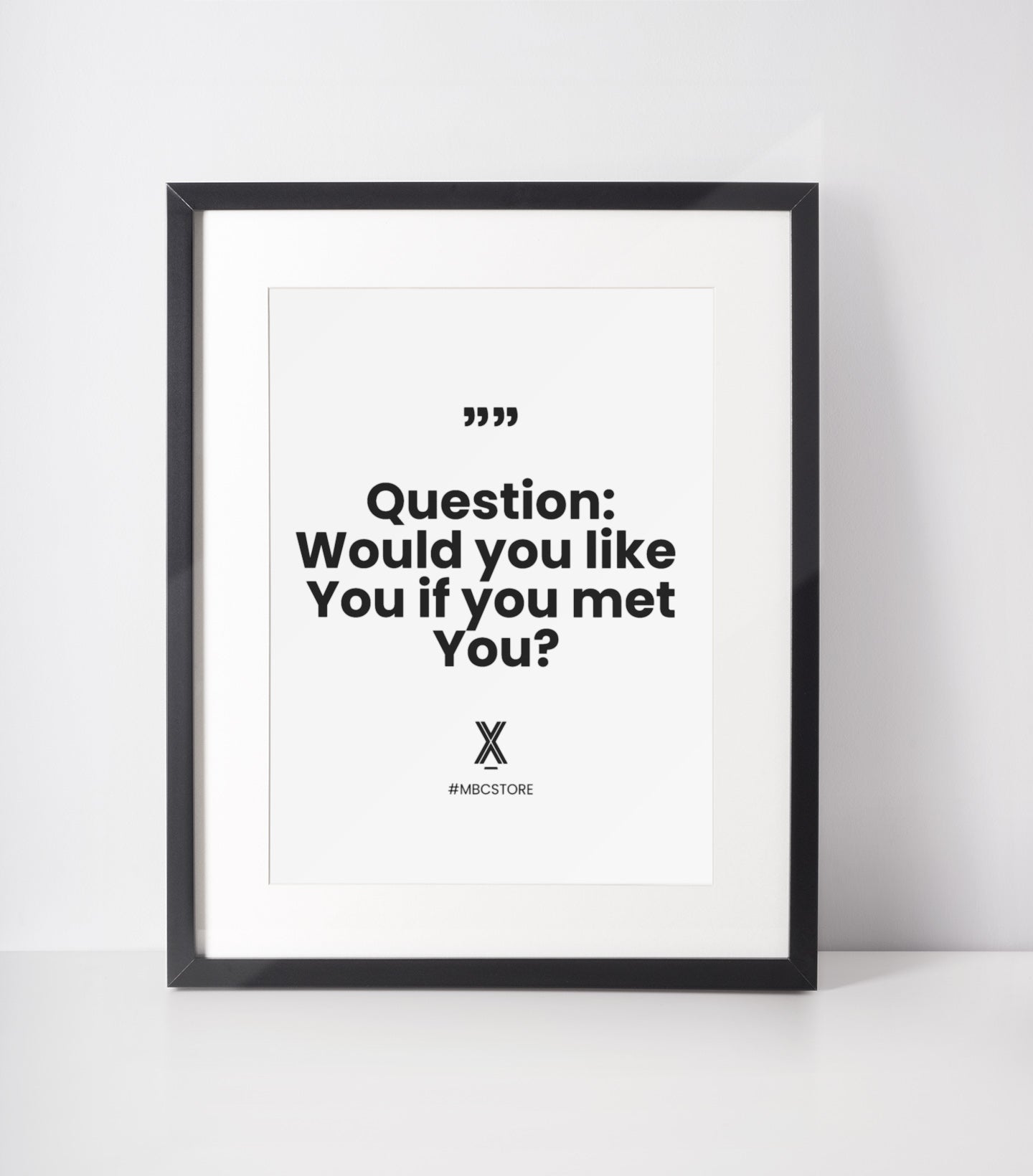 would like you if you met you poster